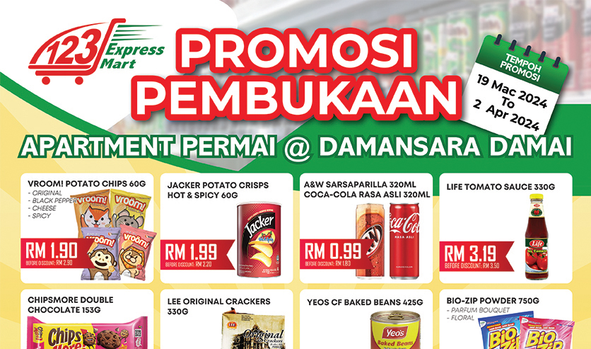 Apartment Damai Opening Promotion