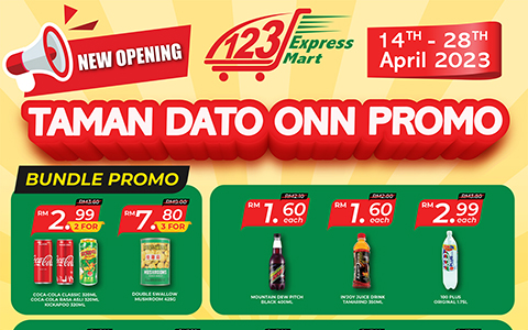Taman Dato Onn Opening Promotion