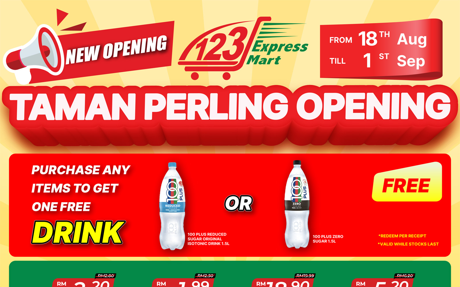 Taman Perling Opening Promotion