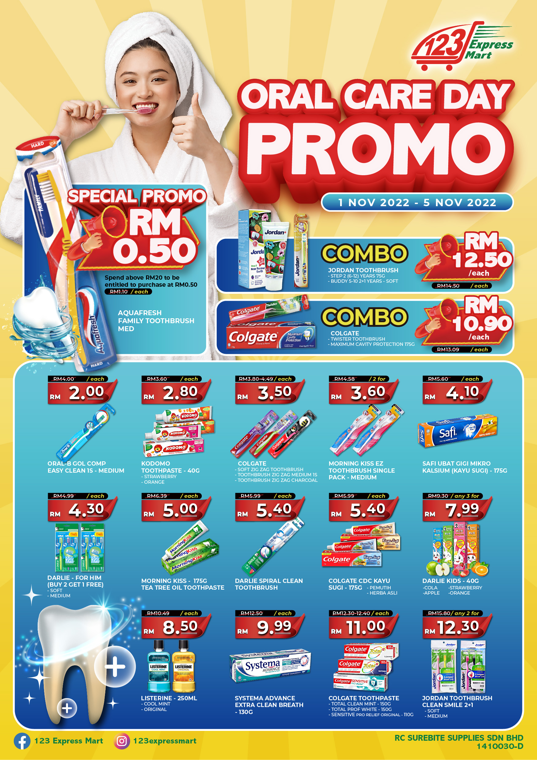 Oral Care Day Promotion