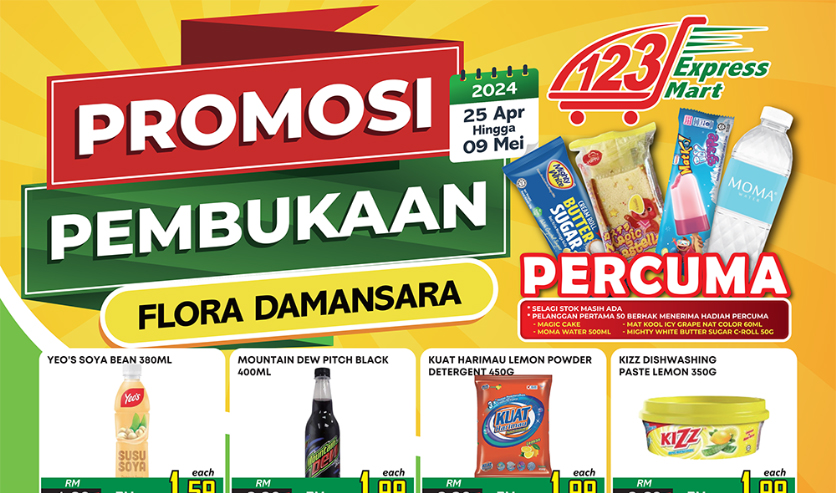 Flora Damansara Opening Promotion